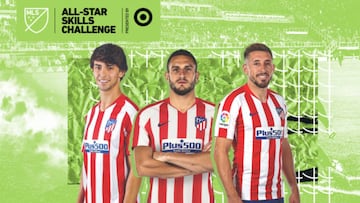 Atlético Skills Challenge trio: Koke, Herrera and Joao Felix