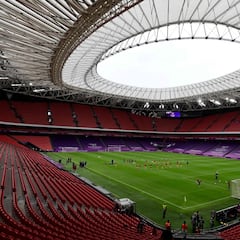 Las mejores imágenes del Atlético de Madrid - Barcelona de Champions League femenina