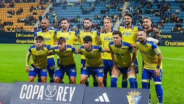 Once del Cádiz para medirse al Eldense en el encuentro de hoy de la segunda ronda de la Copa del Rey.