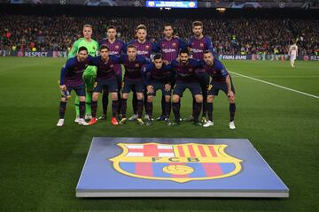 Equipo del FC Barcelona.