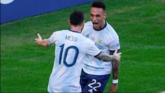 Lautaro sobre Messi: “Quiero ayudarlo a ganar el Mundial”
