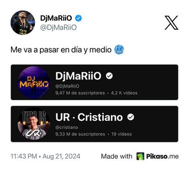 Cristiano rompe récords en YouTube y los memes no tardaron en salir 