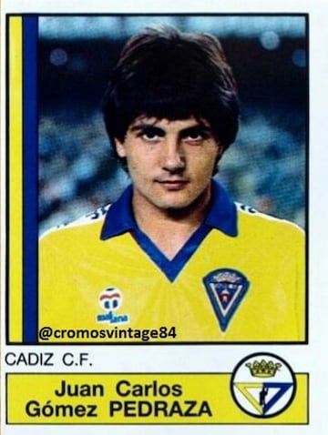 En la temporada 1986/87 jugó cedido en el Cádiz procedente del Atlético de Madrid. Disputó 35 partidos en su única temporada en el Cádiz y anotó 5 goles.
