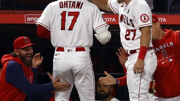 In a game that saw five home runs hit, Mike Trout sets a new Angels record and Shohei Ohtani gets two including his first grand slam in MLB or Japan.