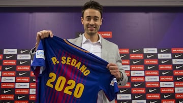 Paco Sedano, renovado por el Barça hasta 2020.
