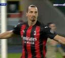 El repentino cabezazo de Ibra que hizo parecer un juvenil a Koulibaly con su marca