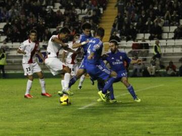 Jugada del penalti de Pepe a Jonathan Viera.