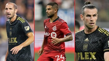 Los jugadores con la mejor evaluación dentro del FIFA 23 representan a la MLS. Chiellini, Insigne y Bale figuran por delante de Vela y Chicharito Hernández.