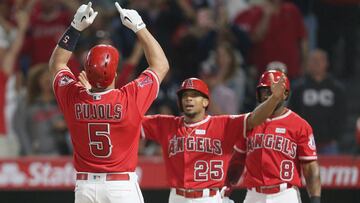 Albert Pujols tuvo una noche m&aacute;gica en Anaheim tras conseguir el home run n&uacute;mero 600 en su fabulosa carrera deportiva.