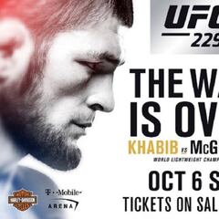 Khabib-McGregor: horario y cómo ver en tv y online el UFC 229