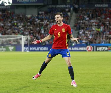 27/06/17 EUROPEO EUROCOPA POLONIA 2017
SUB21 SUB 21 PARTIDO SEMIFINAL
SELECCION ESPAÑOLA ESPAÑA - ITALIA
SEGUNDO GOL SAUL ÑIGUEZ 2-1 ALEGRIA