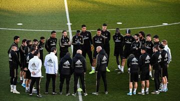 Anxiety within Madrid squad at return to activity without vaccine