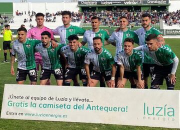 Once del Antequera contra el Mar Menor