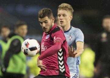 Partido de Copa del Rey 2017 ante el Celta de Vigo.