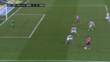 Hernández Hernández anuló
un gol legal a Correa en el 90'