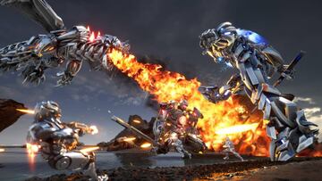 Exomecha, un battle royale de mechas con aroma a Transformers