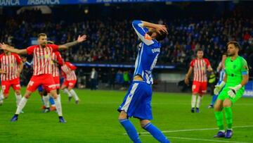 El Almería perdona a un Deportivo que se desangra