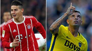 Edwin Cardona y James han evolucionado en su juego en la zona del medio campo