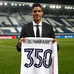 Varane, en el escaparate