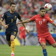 1 x 1 Chile: Paulo Díaz destacó en una pobre actuación de la Roja