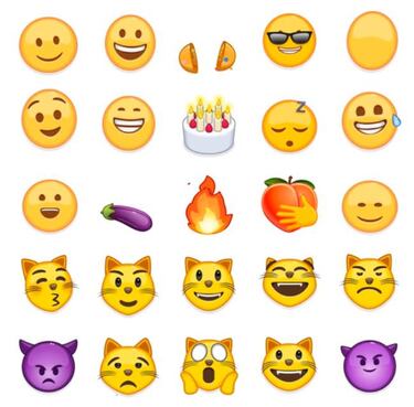 Cómo se hace una videollamada por Telegram y emojis erótico-festivos