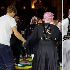 Watch: unbelievable footage of Nadal, Djokovic, and Alcaraz dancing to Saudi beats