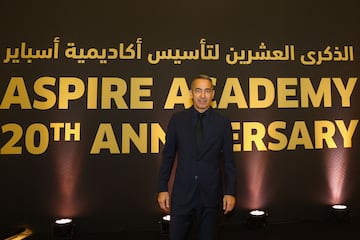 Youri Djorkaeff acude a la gala de entrega del The Best.