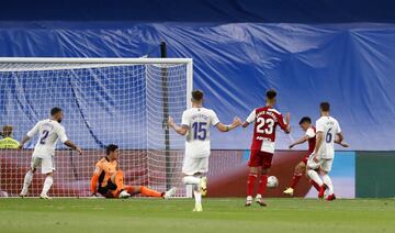 Franco Cervi volvió a adelantar al Celta al anotar el 1-2.