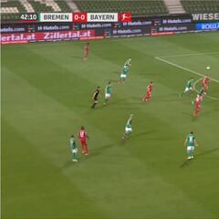 Lewandowski y el gol que ha dado la Bundesliga al Bayern: ningún '9' en el mundo iguala ese control