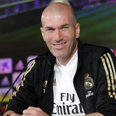 Zidane hablará en una rueda de prensa telemática