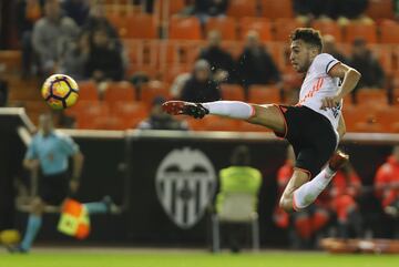 Jugó con el Valencia la temporada 16/17