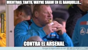 Los mejores memes de Wayne Shaw, portero del Sutton