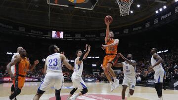 11/12/18 PARTIDO DE EUROCUP DE BALONCESTO VALENCIA BASKET - ZENIT ST PETERSBURGO SAM VAN ROSSOM