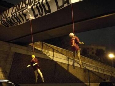 Amenazas macabras al Roma y sus jugadores en el Coliseo