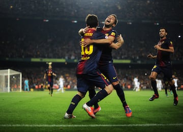 Una de las grandes cosas por las que se le recordar¨¢ wes por su gran entendimiento con el astro argentino, Lionel Messi. El jugador de Hospitalet de Llobregat ha dado numerosas asistencias al '10'.