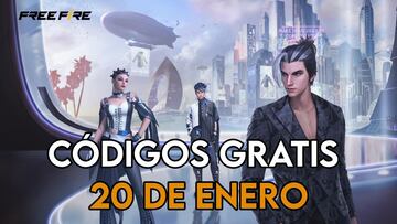 Free Fire | Códigos de hoy viernes 20 de enero de 2023: recompensas gratis