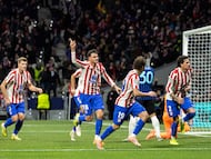 José María Giménez scored an added-time winner for Atlético Madrid, as 2024/25 finalists Inter were beaten in Spain.