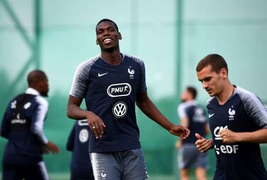 Don't touch my Grizou – Pogba defends France team-mate