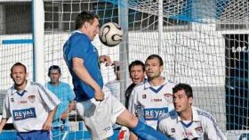 <b>AMBICIÓN. </b>El Guadalajara y el Huesca buscan un puesto en la Segunda División A.