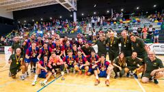 El Barça y el Granollers, campeones catalanes