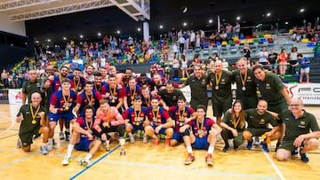 El Barça y el Granollers, campeones catalanes