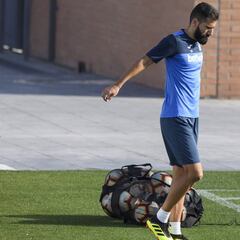 Siovas entrena con normalidad: Aguirre, con casi todo el plantel