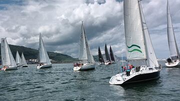 La Liga One Sails 50+ comenzó con la Regata Getxo-Santander