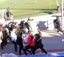 Vergonzosa pelea entre ultras en un partido de Tercera División