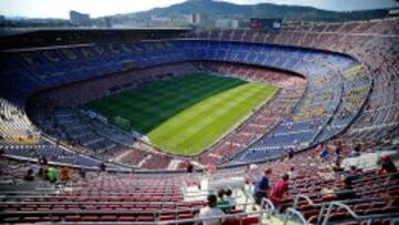 El Camp Nou llega a los mil partidos en Liga.