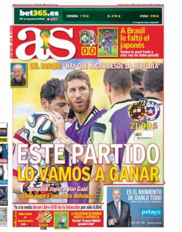 Las portadas de AS de junio