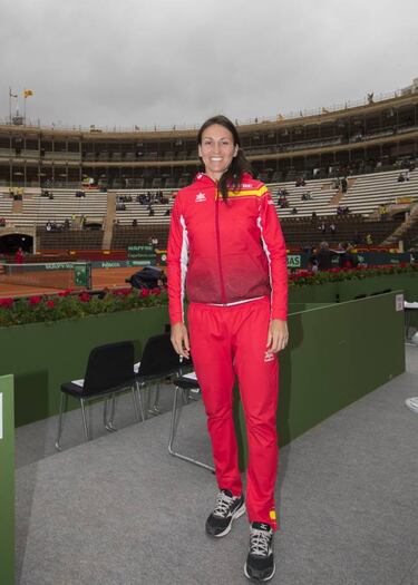 Arantxa Parra, la delegada que no ha colgado la raqueta