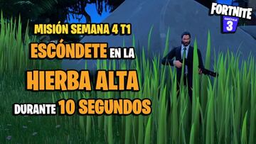 &iquest;D&oacute;nde encontrar hierba alta en Fortnite? Todas las ubicaciones