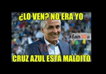 El Jefe debutó como estratega cementero y no pasó del empate ante Dorados; tras el nuevo fracaso azul, los mejores memes ya inundan las redes sociales.