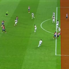 El VAR acertó en el 3-0: Correa no estaba en fuera de juego